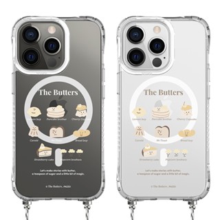 【TOYSELECT】The Butters奶油角色抗黃防摔MagSafe iPhone繩掛手機殼