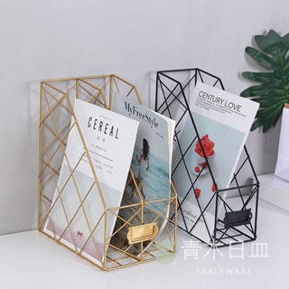 【臺灣現貨】桌面收納書架 置物架 極簡高質感 檔案架 雜誌收納 檔案收納 收納 書架 書本收納 桌面收納 置物架