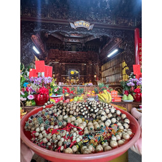 吉祥如玉坊 小琉球碧雲寺觀音佛祖過爐 天然抹草/茉草&五色線&天然五行珠 包包 孩童書包吊飾 鑰匙圈