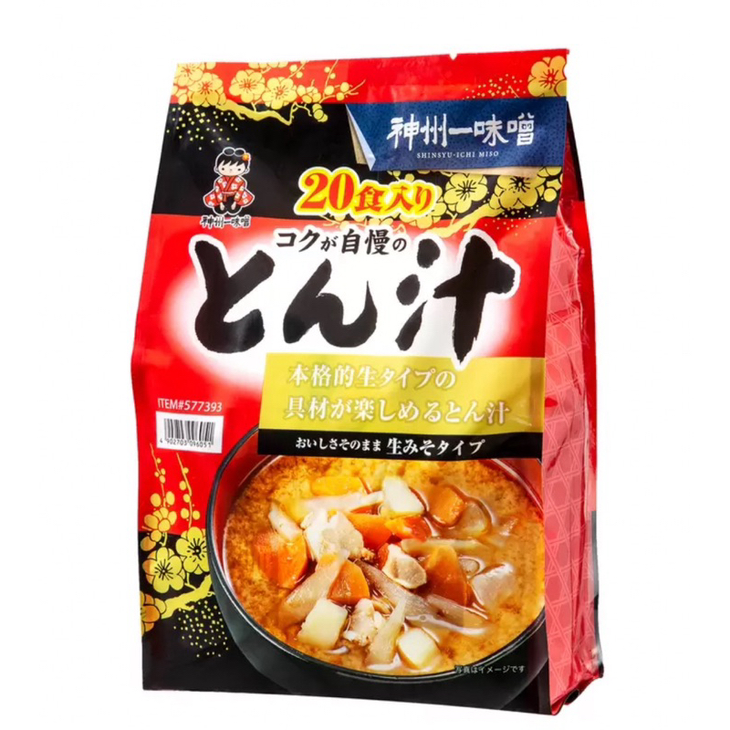 預購🇯🇵 日本好市多限定- 日本神州一即食 豚汁 味噌湯
