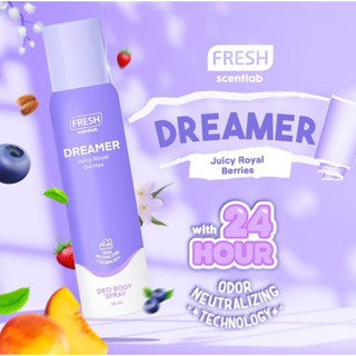 Fresh Dreamer Juicy Royal Berries Deo Body Spray 50ml