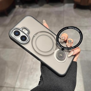 支架磁吸殼 Magsafe磁吸無線充 手機殼 適用於 iPhone 16 15 14 12 13 pro max 防摔殼