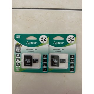 Apacer 宇瞻 記憶卡 Micro SD 32G Class 4 附SD轉卡