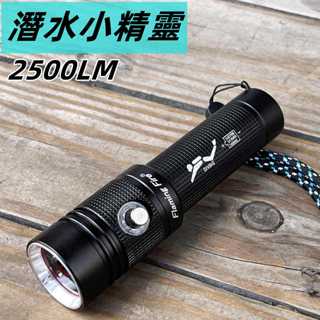 ★附發票★現貨潛水砲 使用正品CREE XM-L2 最強悍晶片潛水手電筒 自行車燈 露營燈 1198LM 可潛10公尺
