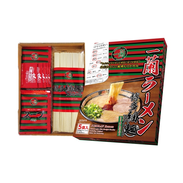 🔥現貨🔥日本 一蘭拉麵 細麵 博多 一蘭直麵 日本拉麵 九州 豚骨 赤紅秘製醬汁 日本豚骨 博多細麵 伴手禮