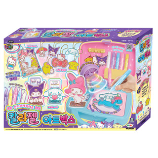 【SANRIO】快速出貨 Saniro璀璨膠畫 豪華創作箱 三麗鷗 酷洛米 美樂蒂 手作 2024新品 玳兒玩具