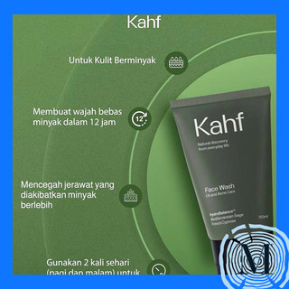 Kahf Face Wash Cowok Oil and Acne Care Skincare MKBT368 #3
