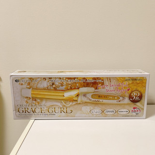 日本 Create Ion Grace Curl 日本金色法式電棒捲-32mm第一代