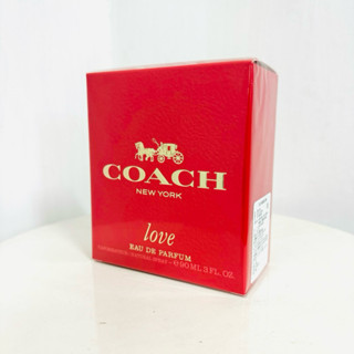 臺灣公司貨 Coach LOVE 時尚戀紅 女性淡香精 90ml tester ☆櫥窗小姐☆