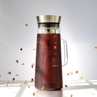 【P.R. CAFE】 Driver｜咖啡冷萃壺 冷泡茶 熱泡茶 咖啡壺 耐熱玻璃 臺灣製 原廠正貨