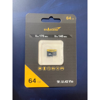 Exascend CATALYST microSD V30 64GB 高速記憶卡 全新未拆