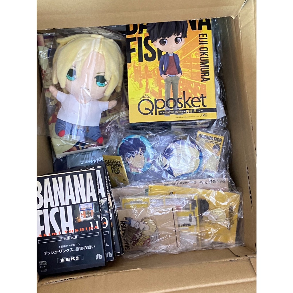 BANANA_FISH 香蕉魚 戰慄殺機/模型/娃娃/徽章/吊飾/立牌/紙片