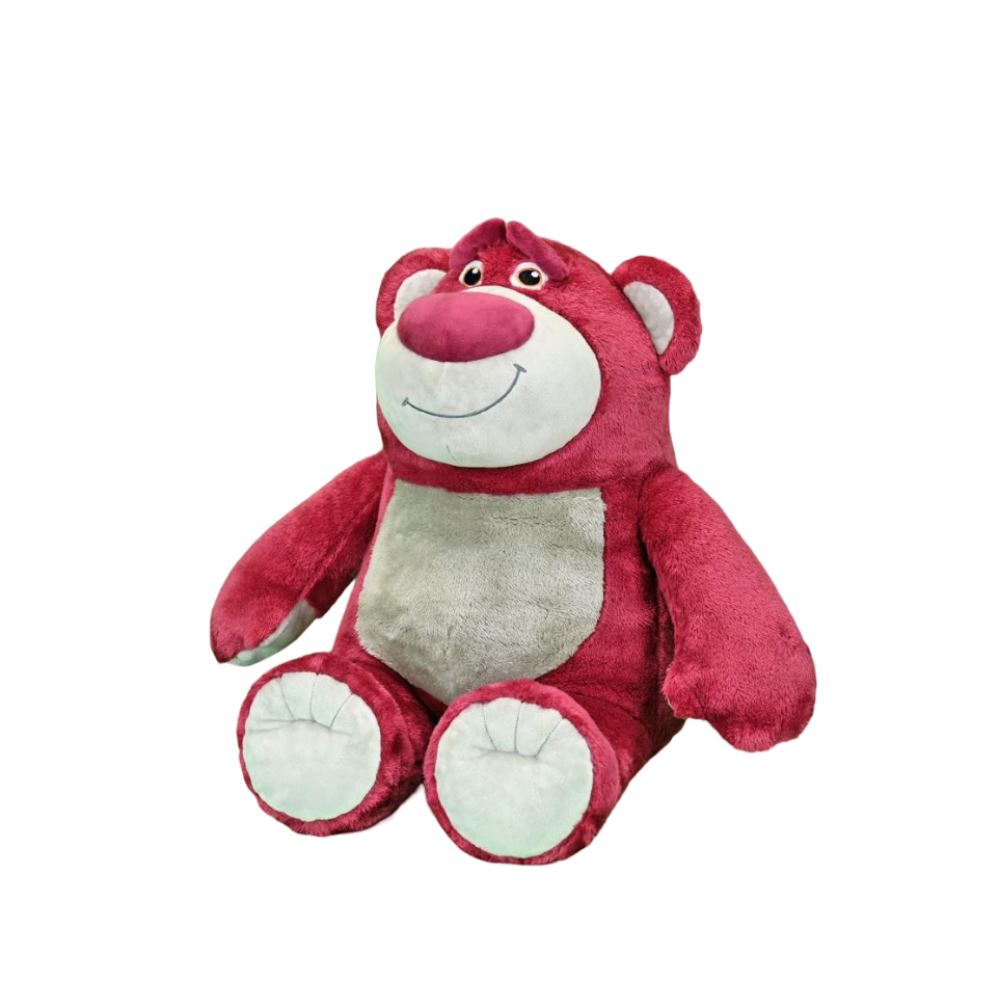 迪士尼 12吋熊抱哥坐姿-電影版玩偶 絨毛娃娃 熊抱哥 草莓熊 熊抱哥公仔