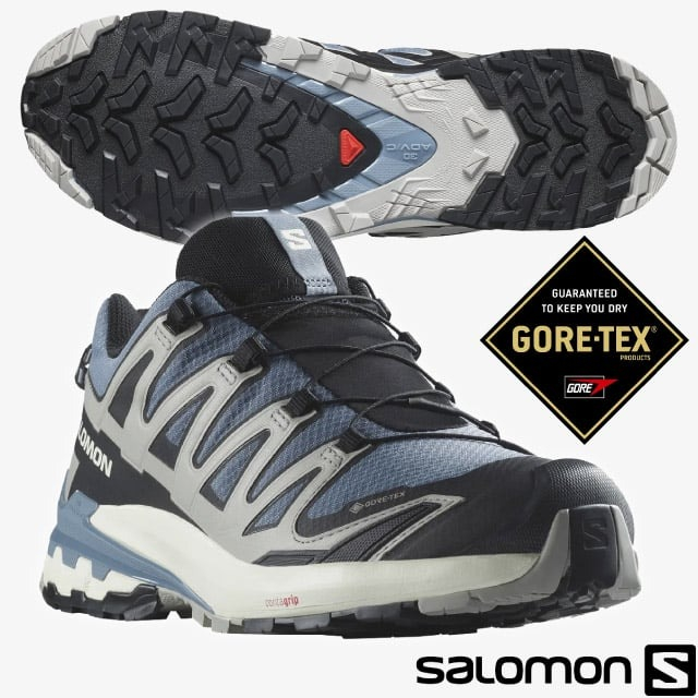 【索羅門 SALOMON】送》男 款防水短筒野跑鞋 XA PRO 3D V9 GTX 健行登山鞋 運動鞋_472706