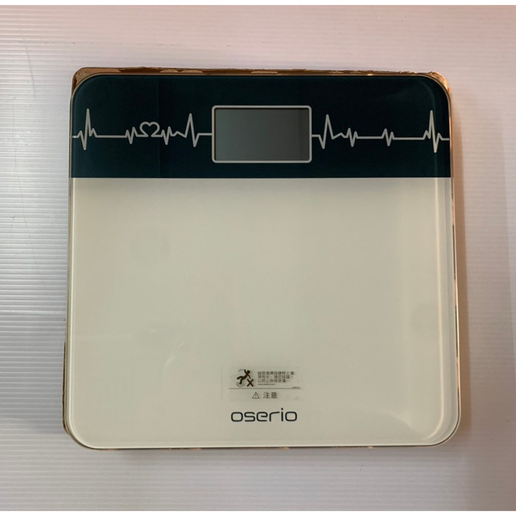 Oserio 歐瑟若 心率體重計 BHG-208W 電子體重計 測疲勞指數 健康追蹤
