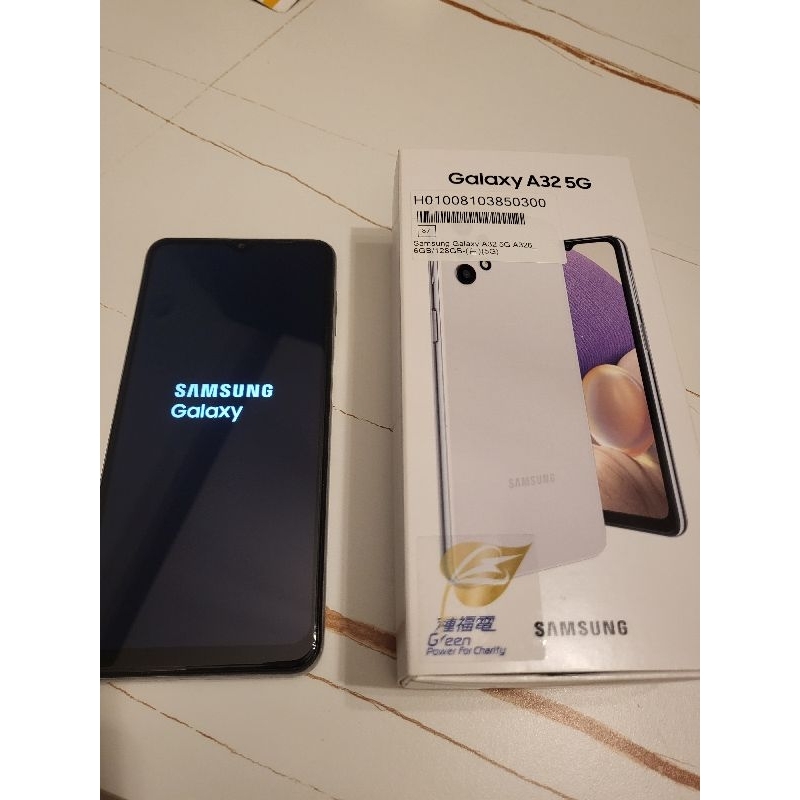 Samsung Galaxy A32 5G 6GB／128GB 白 二手 狀況良好 附保護殼