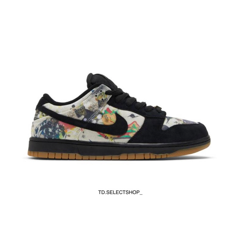 【T.D.】Supreme x Nike SB Dunk Low 黑白 彩色 FD8778-001
