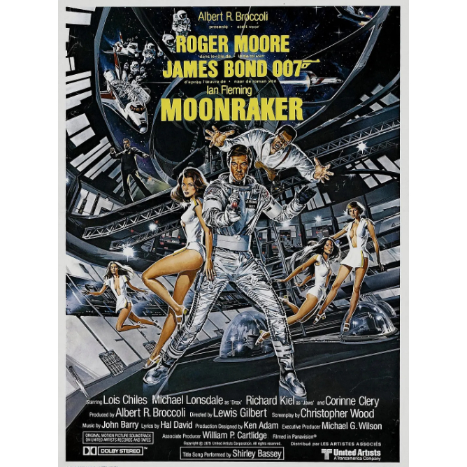 BD藍光電影精選《007之太空城/鐵金剛勇破太空城 Moonraker》1979年歐美動作冒險電影 高清藍光畫質藍光光碟