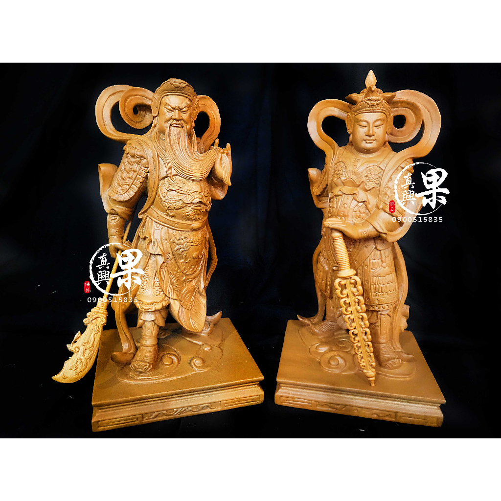 《果真興佛具》實體店面安心購買 韋馱菩薩 伽藍菩薩 護法神將 神像 神像訂做 客製化神像 @大溪神桌
