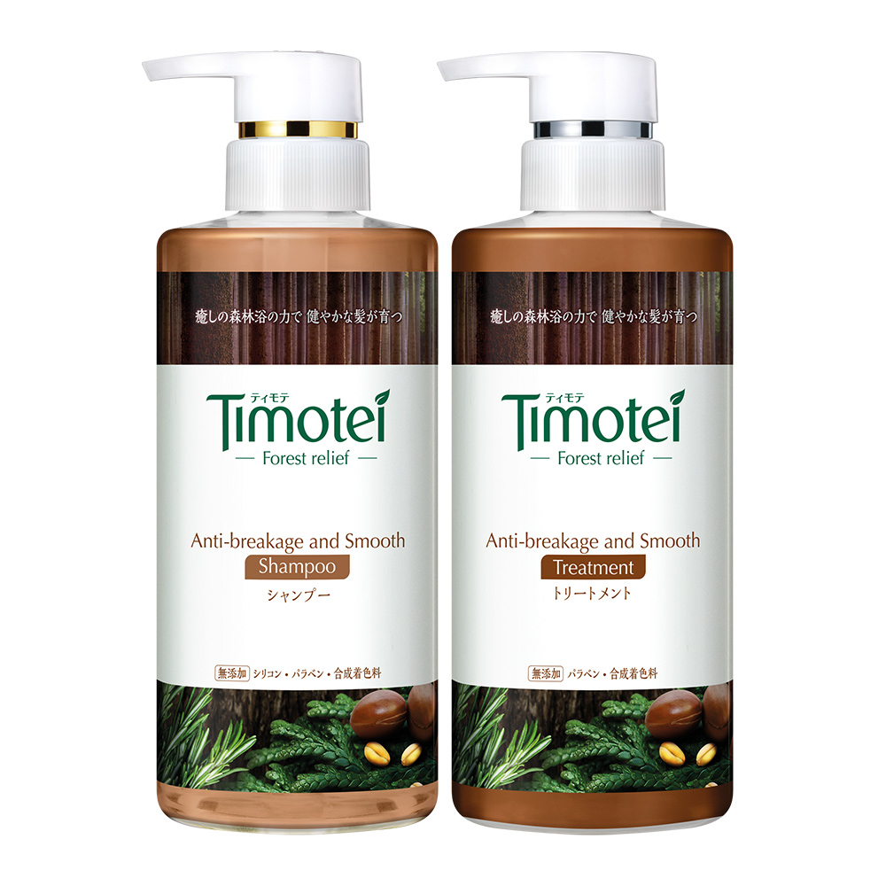 Timotei 蒂沐蝶 森感洗髮精450ml【美日多多】 森林系洗護系列 洗髮精/護髮乳