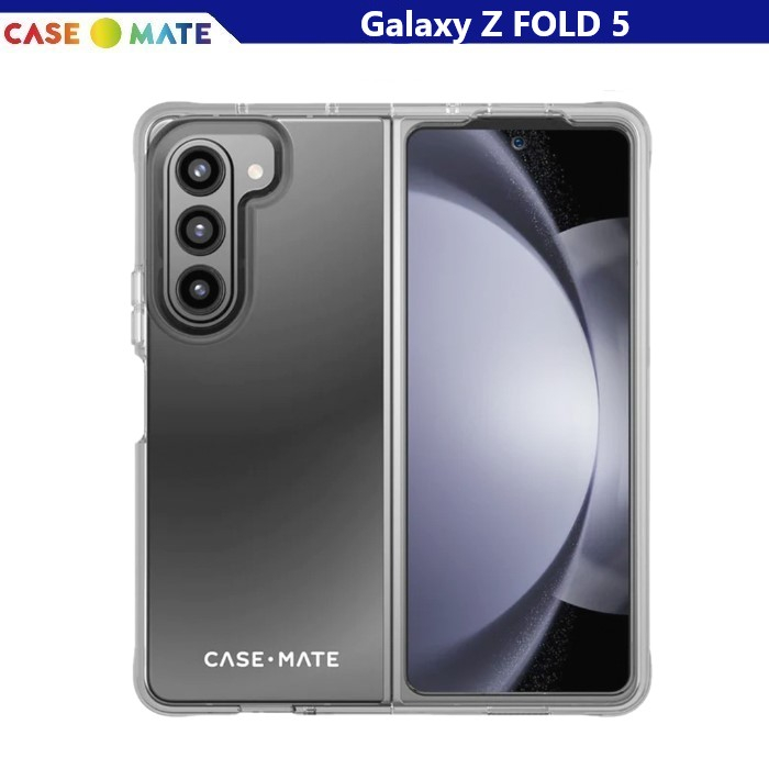 美國Case-Mate 三星 Z Fold5 Tough Clear 強悍防摔保護殼 - 透明