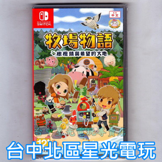 Nintendo Switch NS 牧場物語 橄欖鎮與希望的大地 中文版全新品【台中星光電玩】