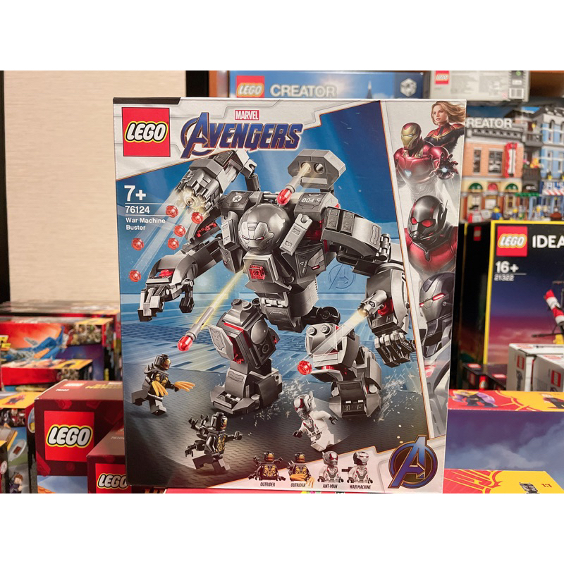 全新現貨 LEGO 76124 漫威系列 戰爭機器毀滅者 Marvel War Machine Buster