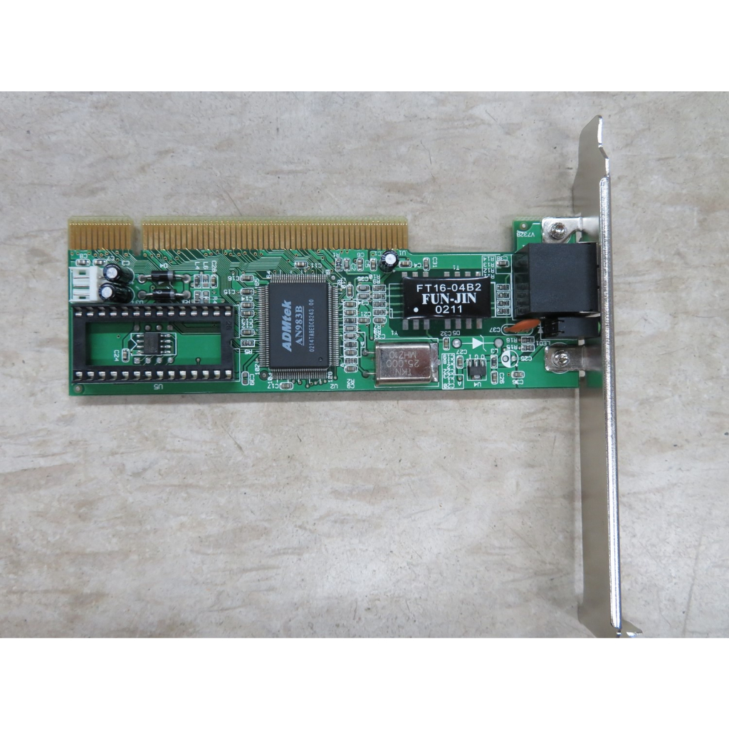 PCI 網路卡ADMtek AN938B 100元