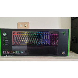 RAZER 雷蛇 BlackWidow V3 黑寡婦蜘蛛幻彩版 機械鍵盤（綠軸）買1送2喔！