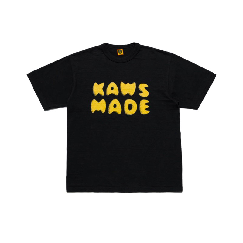 human made x kaws 字母 全新現貨XL號 黑色全新正品 絕版