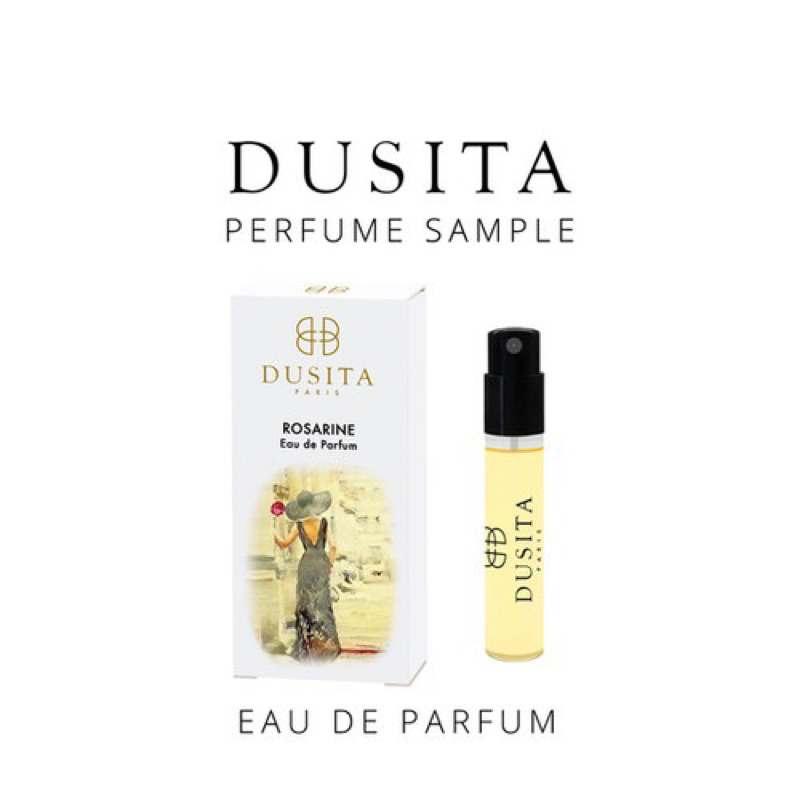 Dusita Rosarine 蘿莎琳 玫瑰香水 2.5ml 原廠試管