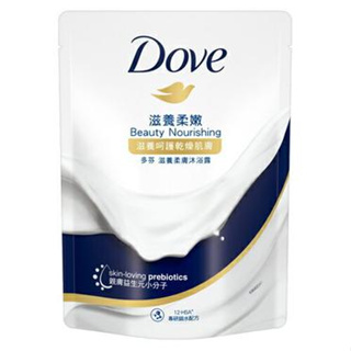 『沐浴乳』DOVE多芬 滋養柔嫩配方/舒敏溫和配方 補充包 580g