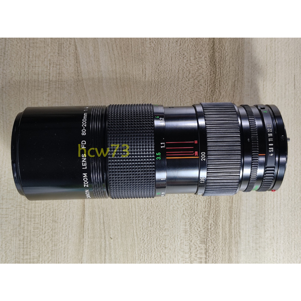 Canon New FD 80-200mm f4 手動鏡頭，以零件出售