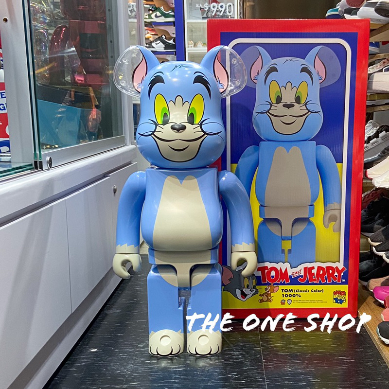 BE@RBRICK Tom &amp; Jerry Classic Color 湯姆貓 傑利鼠 經典原色 貓鼠 1000%