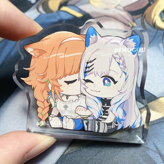 Hololive PAVONASHI 厚壓克力立牌 Reine Pavolia / Takanashi Kiara