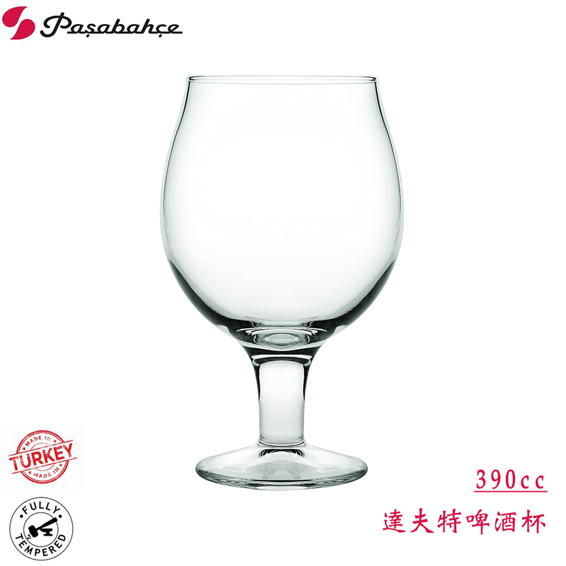 【Pasabahce】DRAFT 達夫特強化啤酒杯 390cc 390ml 飲料杯 水杯 強化玻璃杯 玻璃杯