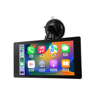 【導航錄影熱銷】CORAL M12 CarPlay 4K+1080P 超高解析雙鏡頭智慧導航行車紀錄儀 (送32G)