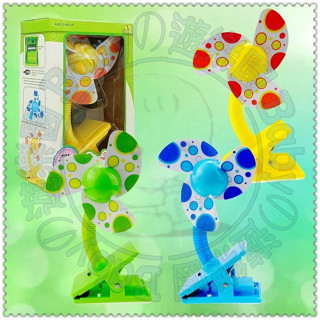 ☆Babyの遊樂園☆ LED USB 電池 二用 電動 風扇 電風扇 小風扇 嬰兒推車 嬰兒床 可夾 靜音設計 夏日必