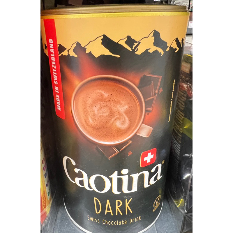 🐠代購🐠瑞士可提娜Caotina頂級黑巧克力粉500g