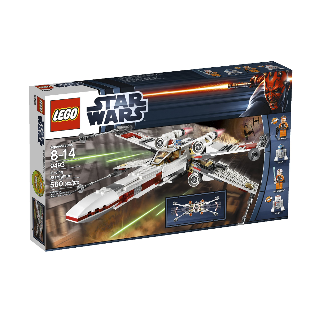 LEGO 9493 STARWARS 絕版X-Wing 天行者的X翼戰機