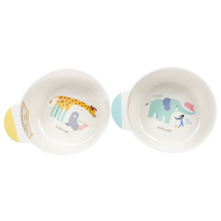 日本 NAKANO 可愛動物 防滑 兒童 塑膠 碗 (300ML) (0992)