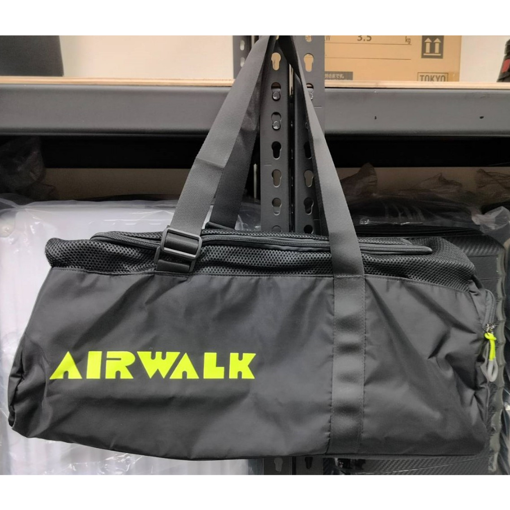 Airwalk【李包包行李箱】旅行包-大 黑色