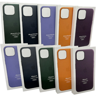 Apple原廠正貨皮革保護殼! iPhone 13 Pro和13 Pro Max【蘋果園】Leather Case真皮套