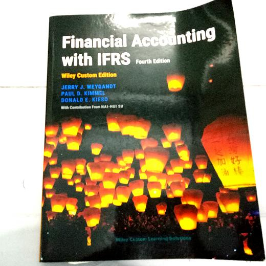 Financial Accounting with IFRS 4e會計學(大學用書)9成5新
