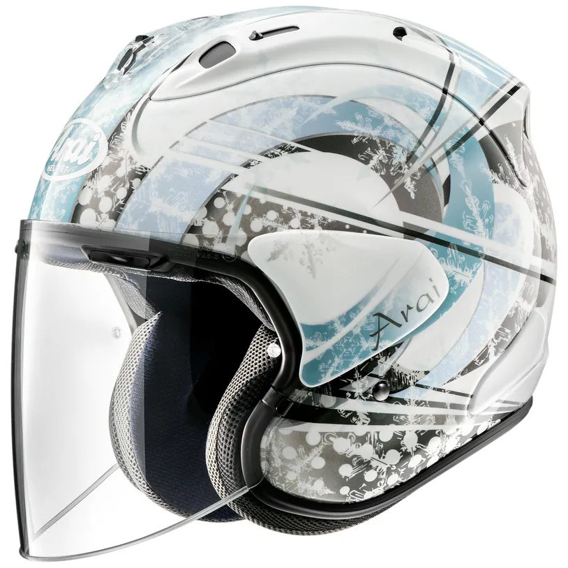 ARAI VZ - RAM SNOW DOME 彩繪 BLUE 藍 VZRAM 3/4罩 VZRAM VZ-RAM 彩繪