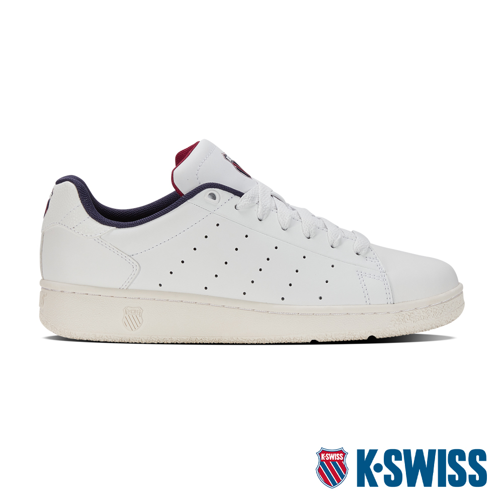 K-SWISS Classic PF時尚運動鞋-男-白/藍/紅