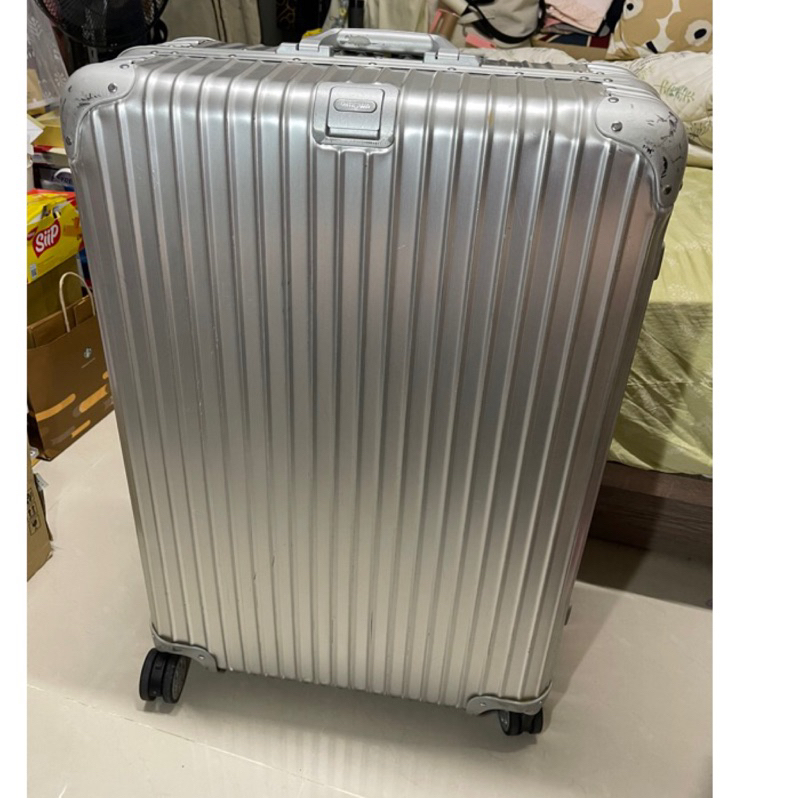 Sierra Rimowa 32” Topas 77 L E-Tag Spinner Suitcase - Hardside, Titanium  1349.99