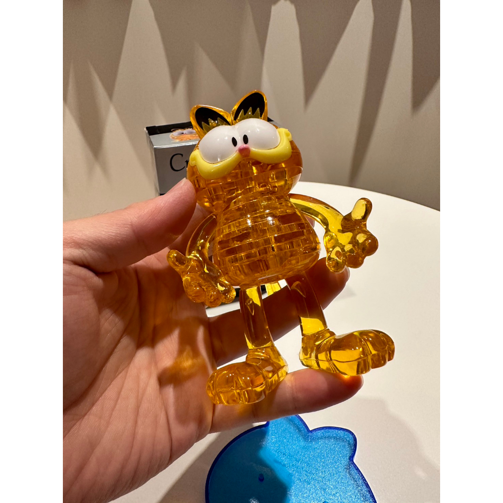 3D立體水晶拼圖-加菲貓 益智玩具