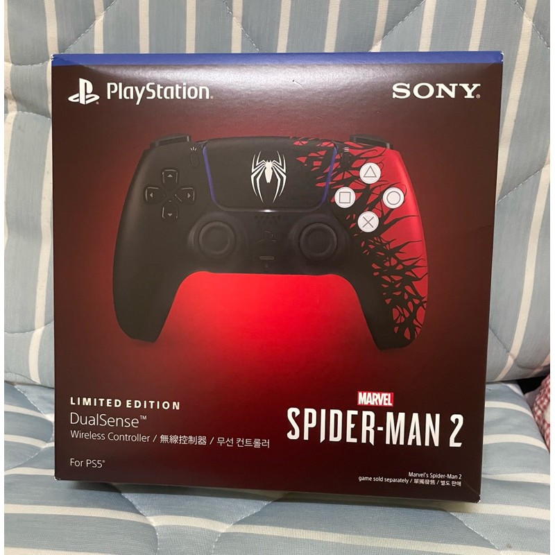 PS5 全新現貨 漫威蜘蛛人2 特仕 無線控制器 手把 附購買證明 公司貨 限量版DualSense
