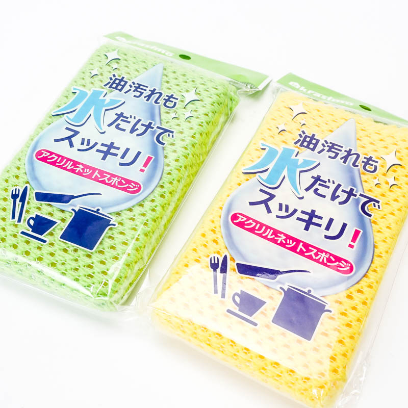 日本 超濃密泡泡菜瓜布 洗碗海綿 不沾鍋適用 油汙水垢好清洗
